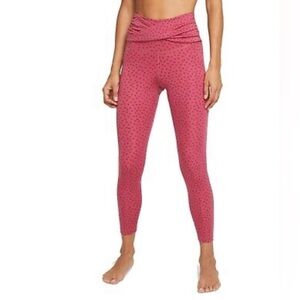 Nike Women's Yoga Dots Twist 7/8 Capri Tights CZ9144-633 NEW with TAGS